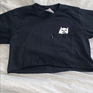 Rip N Dip cropped T shirt